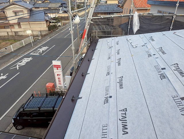 カバー工法ルーフィング